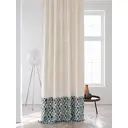 Штора Helga Молквинс TD-537109 на шторной ленте, 280x150 см, цвет разноцветный