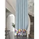 Штора Helga Дерсент TD-537632 на шторной ленте, 280x150 см, цвет разноцветный