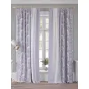Комплект штор Comfy Way Ломирконс TD-958292 на шторной ленте, 260x150 см, цвет белый