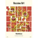 Постер Хохлома - Подсолнухи и ягоды 40x50 см в раме