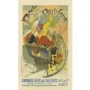 Постер Афиша - Pour Les Pauvres 40x50 см в раме