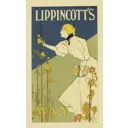 Постер Рекламный плакат - Lippincotts May 40x50 см в раме