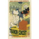 Постер Афиша - Trianon Concert 60x90 см в раме
