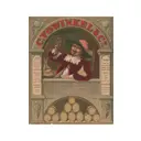 Постер Рекламный плакат - Виски C Vowinkel Whisky 50x70 см в раме