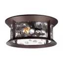 Светильник уличный ODEON LIGHT 4961_2C NATURE 60 Вт IP44 цвет коричневый