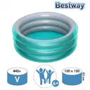 Бассейн надувной Bestway 51041 Металлик 150x53 см