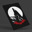 Картина без рамы DC comics Бэтмен Batcycle 40x60 см