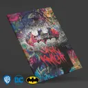 Картина без рамы DC comics Бэтмен Лого Граффити 40x60 см