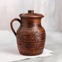 Кувшин Красная глина глина 4849289 цвет коричневый