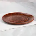 Тарелка Красная глина глина 1547145 цвет коричневый