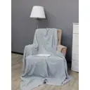 Плед вязаный Buenas Noches Primo Трикотаж 2 сп. Серый