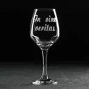Бокал для вина Доляна «In vino veritas» 350 мл гравировка 7305056 7305056