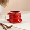 Кружка Керамика ручной работы "Red" 200 мл 7069221