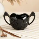 Кружка Керамика ручной работы "Кот" черная 0.3 л 7313153