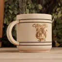 Кружка Simaland пивная сувенирная с ручкой "С Новым годом! Тигр" дерево