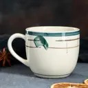 Чашка Керамика ручной работы "Одесская" листок 200 мл