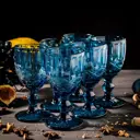 Набор бокалов Magistro «Ла-Манш» 250 мл 9×9х×17 см 6 шт цвет синий