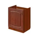Напольный шкаф Лидер Классик ТПФ6060ор 60x82x60 см ЛДСП цвет орех