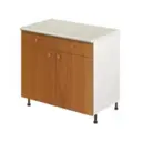 Напольный шкаф Лидер Стандарт TSBY806022_OL 80x85x60 см ЛДСП цвет ольха