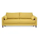 Диван прямой Nrava Trend 213x88x92 см ламинат цвет желтый