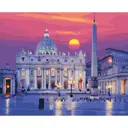 Картина по номерам Italiano 40х50 см Собор Святого Петра в Ватикане (29 цветов)