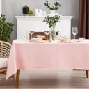 Скатерть Этель Natural series 6897123, 220x150 см, цвет розовый, 100% хлопок