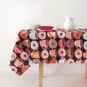 Скатерть Доляна Пончики 145x300 см, 100% п/э