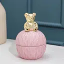 Банка Доляна керамика 5487576 цвет розовый