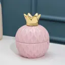 Банка Доляна керамика 5487578 цвет розовый