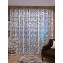 Тюль Inva Жаккард "Листья Пальма" 270х300 белый