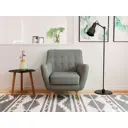 Кресло с подушкой Bradex Picasso 150 кг дерево цвет серый FR 0356