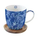 Кружка 350 мл Easy life фарфор цвет синий EL-R1080/PAGB