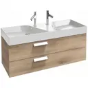 Тумба под раковину Jacob Delafon EXM112-Z-00/EB1305-E10 120 см с раковиной цвет дуб