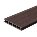 Террасная доска ДПК MultiDeck цвет венге 3000х140х22 мм 0.42 м²