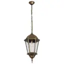 Светильник подвесной уличный ARTE LAMP GENOVA A1204SO-1BN 75 Вт IP44 цвет черный