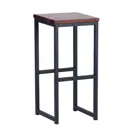 Барный стул Клик мебель 36x81x42, цвет коричневый