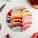 Доска разделочная Доляна 20x20 см стекло цвет разноцветный 3259623