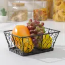 Ваза Доляна металл 7510173 цвет черный