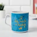 Кружка 350 мл Дорого внимание керамика цвет голубой 5450952