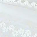 Тюль 1 м/п Нежность сетка вышивка 280 см цвет экрю