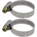 Хомут червячный MasterProf 030031, ø20-32 мм, нержавеющая сталь, 2 шт