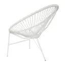 Комплект кофейный Acapulco ЭкоДизайн AC002&AC001 white Patio стол и 2 кресла