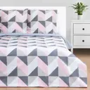Комплект постельного белья Этель евро Pink illusion бязь