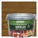 Эко-лазурь Husky Siberian полуматовая цвет ореховое дерево 2.5 л