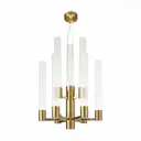 Люстра подвесная ST LUCE SL1229.303.09 Terni 9 ламп 16 м² цвет латунь