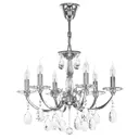 Люстра подвесная LIGHTSTAR Stregaro 694064 6 ламп 18 м² цвет хром