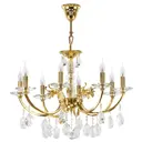 Люстра подвесная LIGHTSTAR Stregaro 694082 8 ламп 24 м² цвет золото