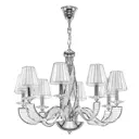 Люстра подвесная LIGHTSTAR Alveare 702084 8 ламп 24 м² цвет хром
