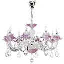 Люстра подвесная LIGHTSTAR Anemone 714084 8 ламп 24 м² цвет серебряный