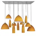 Люстра подвесная LIGHTSTAR Agola 810223 12 ламп 36 м² цвет хром